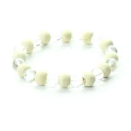 Divine souvenirs Unisex Artificial Beaded Elasticated Bracelet-image-23