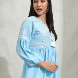 Vishudh Embroidered Top image 4