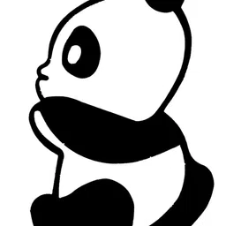 Comet Busters Temporary Body Jewel Panda Tattoo-14