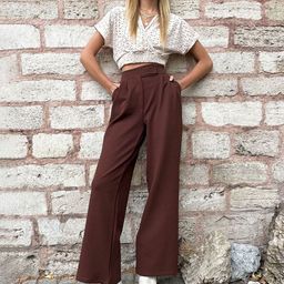 Trend Alacati stili Women Trousers-image-47