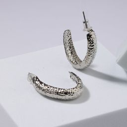 DressBerry Oval Hoop Earrings-image-94