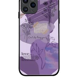 QRIOH Floral Printed iPhone 11 Pro Back Case Mobile Accessories-picture-15