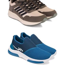 DRACKFOOT Men Non-Marking Running Sports Shoes-image-60
