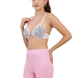SELFCARE Abstract Bra Half Coverage Lightly Padded image 4