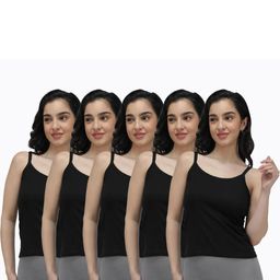 AMUL COMFY Non Padded Cotton Camisoles-picture-44