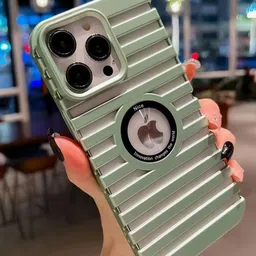 Luxury Kase Solid Printed iPhone 13 Pro Max Back Case Mobile Accessories-image-75