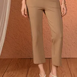 Lakshita Women Smart Straight Fit Trousers-image-14