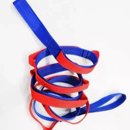 Belt 10 Loop Options with Extra Safe Adjustable Polyester Yoga Strap-image-59