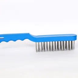 padmashri industry Plastic Handle Wire Brush(4Row) Handle Scratch Brush image 2