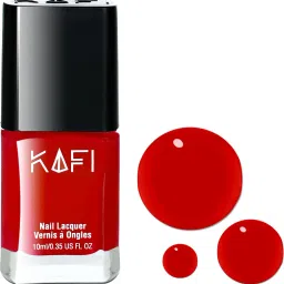 Nail Polish - Long lasting, Non Toxic, High Shine, Vegan, 10-Free Formula, SalonPro - (Candy Apple Red) - Red Carpet-image-0