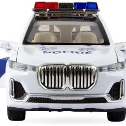 Die Cast Metal Car 1:32 Scale Police X5 Model Toy Car for Kid 3 4 5 Years-21
