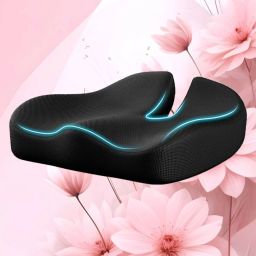 Black Polyester Car Pillow Cushion for Universal For Car-image-124