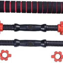 wilora 10KG Adjustable Dumbbell Set with Connector & PVC Plates Adjustable Dumbbell image 2