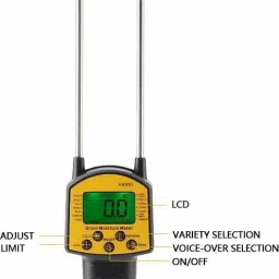 smic Smart Sensor AR991 Digital Grain Moisture Meter Use Corn,Wheat,Rice,Bean,Wheat Grain Moisture Meter Probe Humidity Tester moisture meter for paddy All-in-One Digital Moisture Measurer image 3