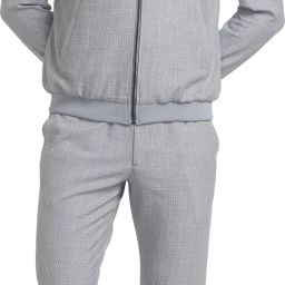 Men 2 Piece Set Houndstooth Suit-image-81