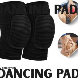 Sleek Performance Guards for Confident Dancers Knee Support-image-63