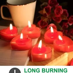 Romantic Heart Shaped Tea Light Candle Candle-image-68