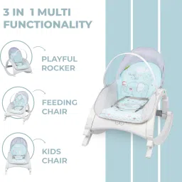 r for rabbit Baby with Music and Vibration, Adjustable backrest Recline Feature, Rocker image 2