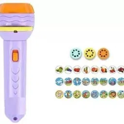 3 slides 24 patterns Mini Projector Torch Toy Flashlight for kids_new-picture-17