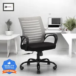 Diego Mid Back Ergonomic Office Chair Heavy Duty Black Metal Base 2 yr Warranty Mesh Office Arm Chair-image-60