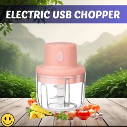 Electric Chopper, Rechargeable Chopper for Kitchen Vegetable & Onion GarlicA391 Electric Vegetable & Fruit Chopper-image-64