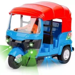 Battery Operated auto Rickshaw Tricycle Toy for Kids with Light & Music-image-61