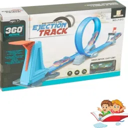 Track Racer Car Toy Set Launcher Make 360° Spin Limited Edition-28