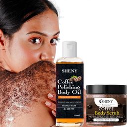 sheny Body Scrub For Soft-Smooth Skin Removes, Body Oil for Soft Skin-picture-10