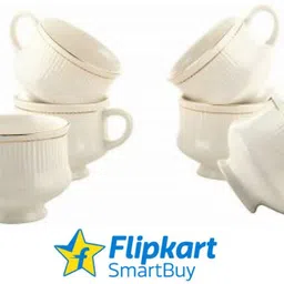shailzz's Pack of 1 Bone China Bone China Tea Cups Set of 6 | Coffee Mugs for Home Office-picture-2