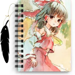 Girl Printed Diary with Bookmark for Home and office use (6*8Inch) A5 Diary Unruled 160 Pages-22