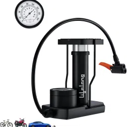 LLBAPM01 Bicycle Air Pump with Meter| Foot Activated Bicycle Pump-18
