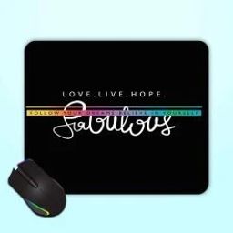 Stubborn Thread Printed Mouse Pad, Non-Slip, Anti-Skid, Splash-Proof, Home & Office ASX1800 Non Slip Base Mousepad-picture-7