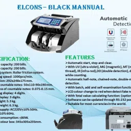 TVSE Electronics Classic 232+ Cash Counting Machine Fast Currency Counting at 1000 Notes /Min Note Counting Machine image 4
