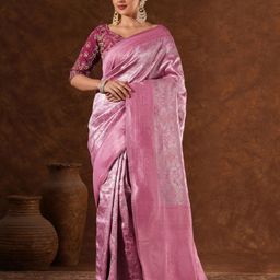 satrani Woven Kanjivaram Pure Silk Saree-picture-2