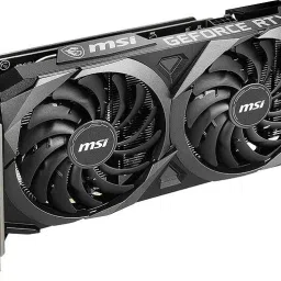 MSI GeForce RTX 3060 VENTUS 2X 12G OC GDDR6 12 GB NVIDIA Chipset 192 bit 1807 MHz Graphics Card image 4