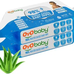 98% Water Wipes With Aloe Vera And Vitamin E, Calendula Extracts Baby Wipes-image-29
