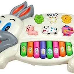 Musical Rabbit Piano with 3 Modes, Flashing Lights & Wonderful Animal Sounds-12