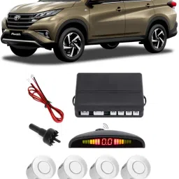 GS595 Silver Car Reverse Parking Sensor with LED Display 4 Sensor G595 Parking Sensor-image-86