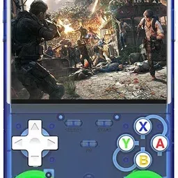 HG WORLD Retro Game R36S Ultra HD Video Game Hand Gaming Console For Pocket Game Box Handheld Gaming 4 Inch HD Screen Rechargeable Battery Handheld Console Gaming 64 GB with 30+ Emulators Hand Video Game, Best Gift For All Ages-picture-3
