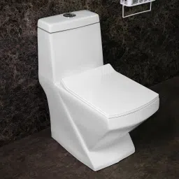 Premium Western Floor Mounted One Piece Water Closet Ceramic Toilet/Commode. HM-2FlushW-Toilet-104 Western Commode-picture-12