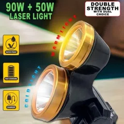 90W+50W LASER LIGHT AND DOUBLE STRENGTH Torch-17