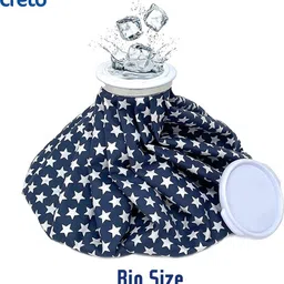 creto New Ice bag for Pain Relief 9inch Cold Water Bag| Hot & Cold Pack 1500 ml Hot Water Bag-picture-15