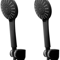 Parryware hand shower 3 - Modes, Bathroom clean black with Hose & clutch set of 2 pic 219 shower-picture-19
