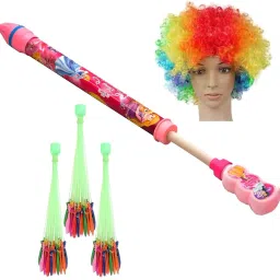1 Holi Pichkari Water Gun Toy+ 3 Magic Balloon +1 Malinga Cap Combo Pack Water Gun-image-26
