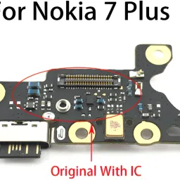 SRaccessories NJS_7 Plus Nokia 7 Plus Charging PCB Complete Flex-image-41