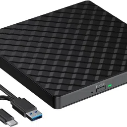 OG X NEXA WITH DEVICE External DVD Writer USB 3.0 & Type C – CD/DVD ROM +/-RW Burner for Laptop External DVD Writer-4