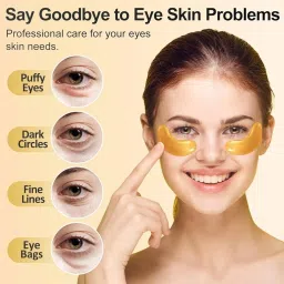 new Eye Patches for Dark Circles Gold Eye Cooling Gel Pads//-image-89