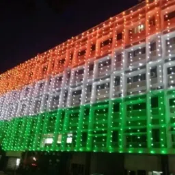 33 LEDs 11 m Orange, White, Green Steady Bell Rice Lights-8