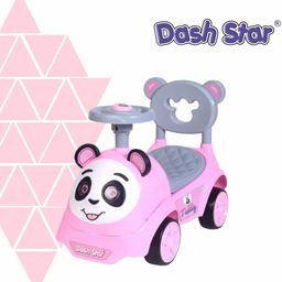 dash star Teddy Kids Ride On Car with Music, Sound, Light, Backrest and Comfortable Seat Rideons & Wagons Non Battery Operated Ride On-picture-5