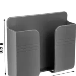 M/S DSNS Wall Mount Mobile Phone Stand AC / TV Remote Stand holder Universal Cellphone Hanging Stand Bracket Hooks Dock 310 Mobile Wall Stand for Charging (Pack OF 1) Mobile Holder image 2